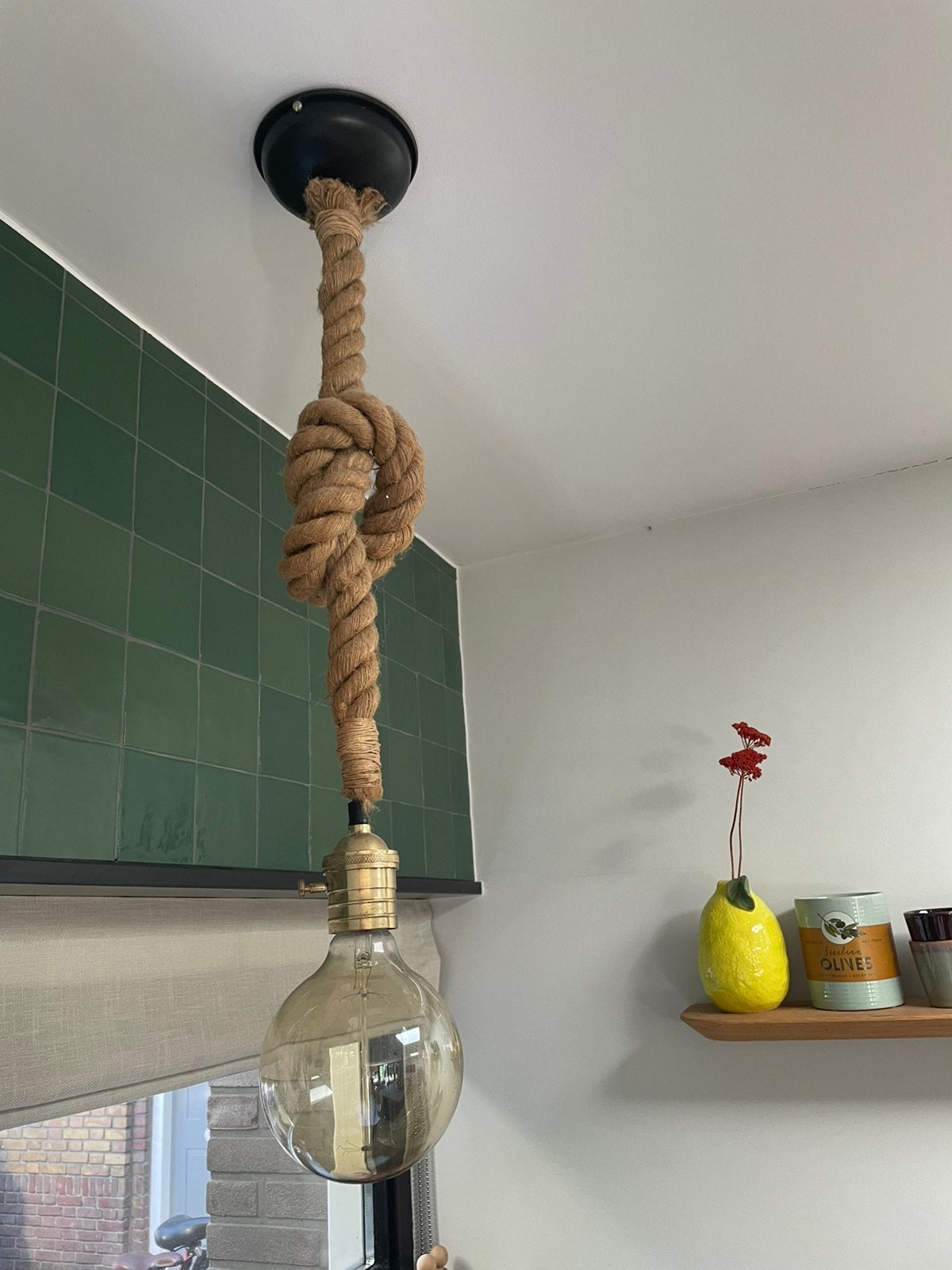 Hanglamp, Ophalen, Zo goed als nieuw