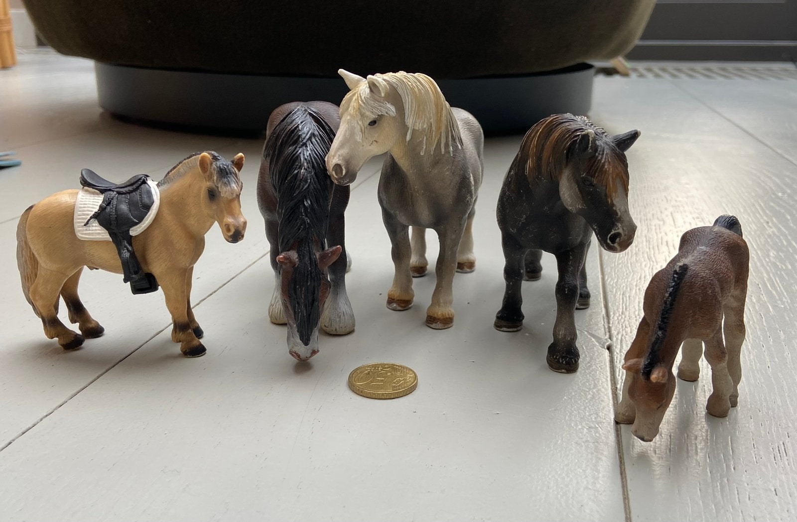 Schleich diverse paarden, Ophalen of Verzenden, Gebruikt