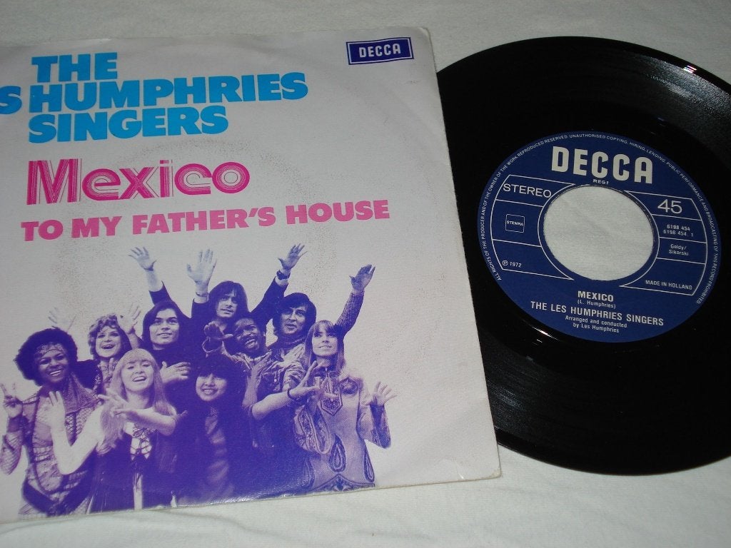 Les Humphries Singers   Mexico      Orgineel, Fotohoes, Ophalen of Verzenden, Zo goed als nieuw, Pop
