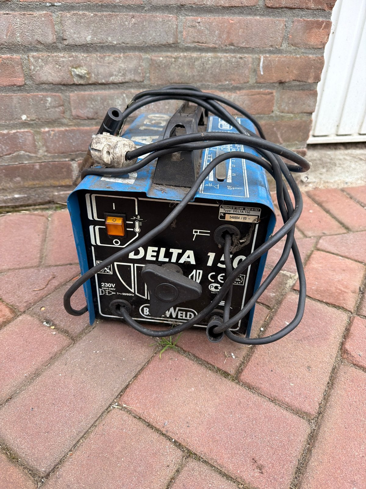 Lasapparaat BlueWeld Delta 150, Ophalen of Verzenden, Gebruikt, Minder dan 150 ampère, Elektroden