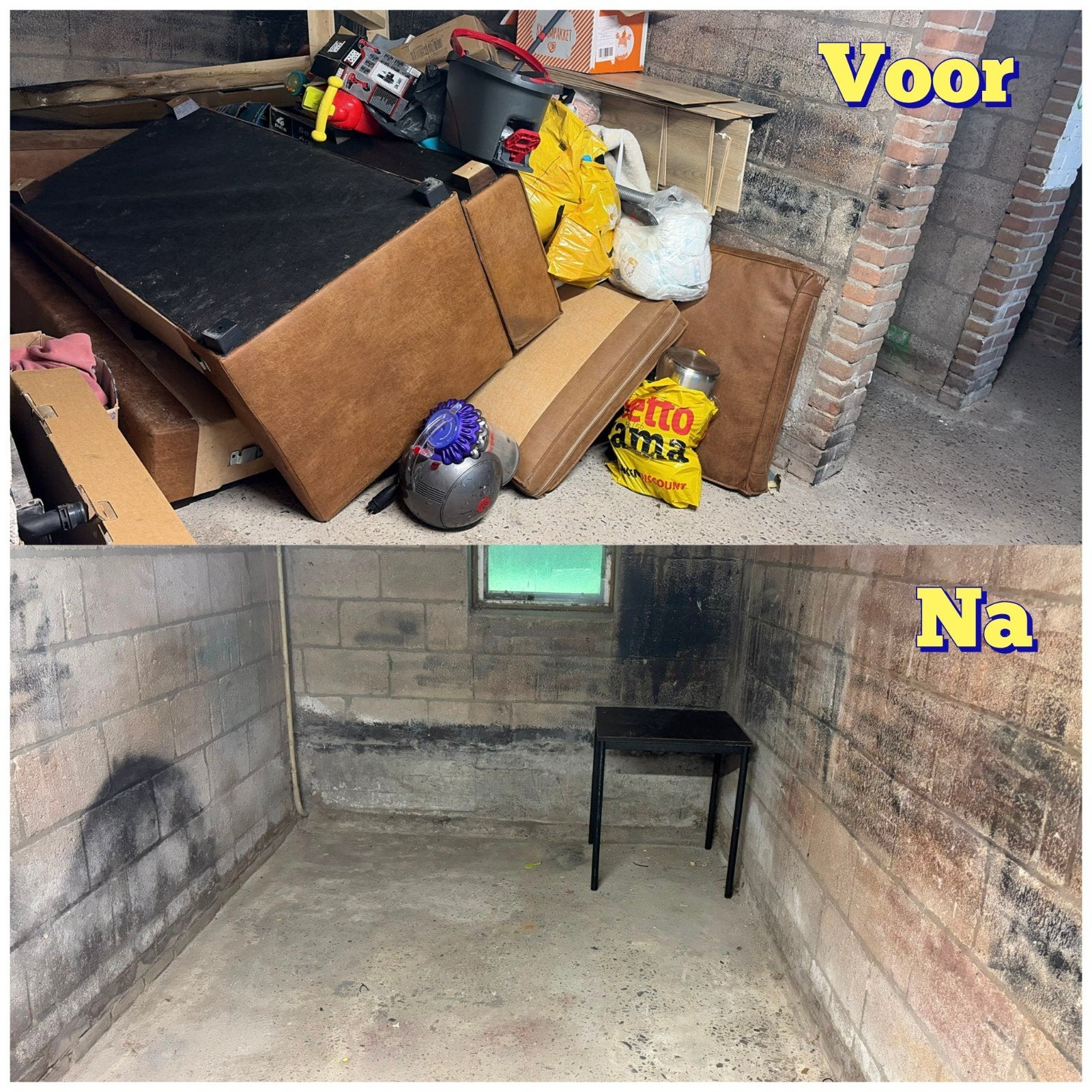 ontruiming of inboedel verwijderen, Ophalen