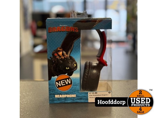 Kids Koptelefoon Dragons | Nieuw in doos, Flex Ltd., Zo goed als nieuw, https://flex.com/contact-us, Nobelstraat 10, 5807 GA Oostrum LB, Limburg, Nederland