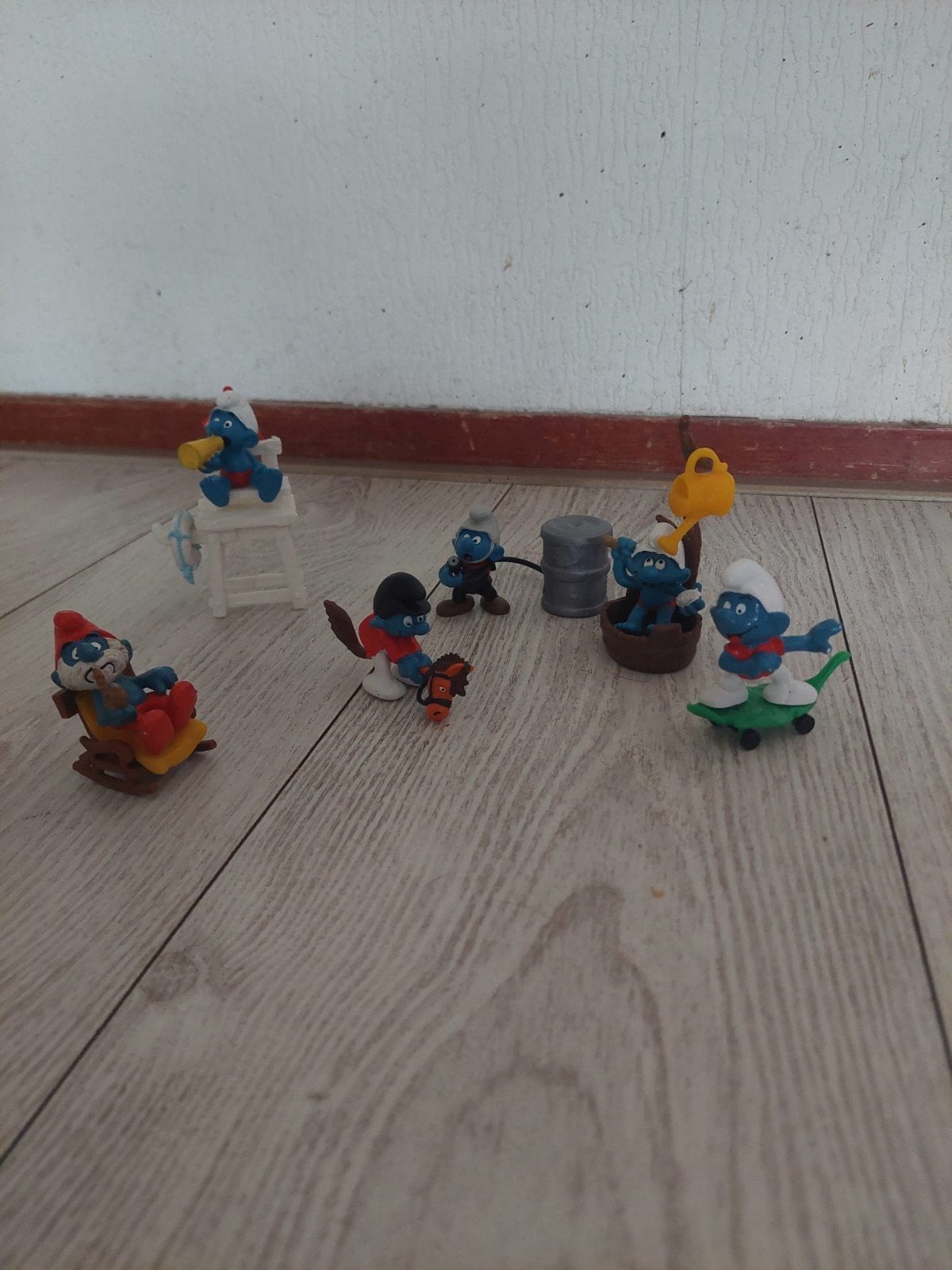 smurfen, Ophalen, Verschillende Smurfen