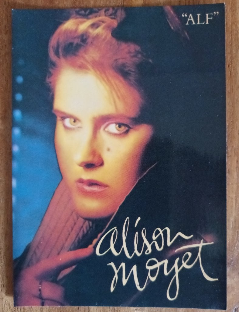 Alison Moyet, kaart van albumhoes Alf 1984, Verzamelen, 1980 tot heden, Ophalen of Verzenden, Zo goed als nieuw, Prent
