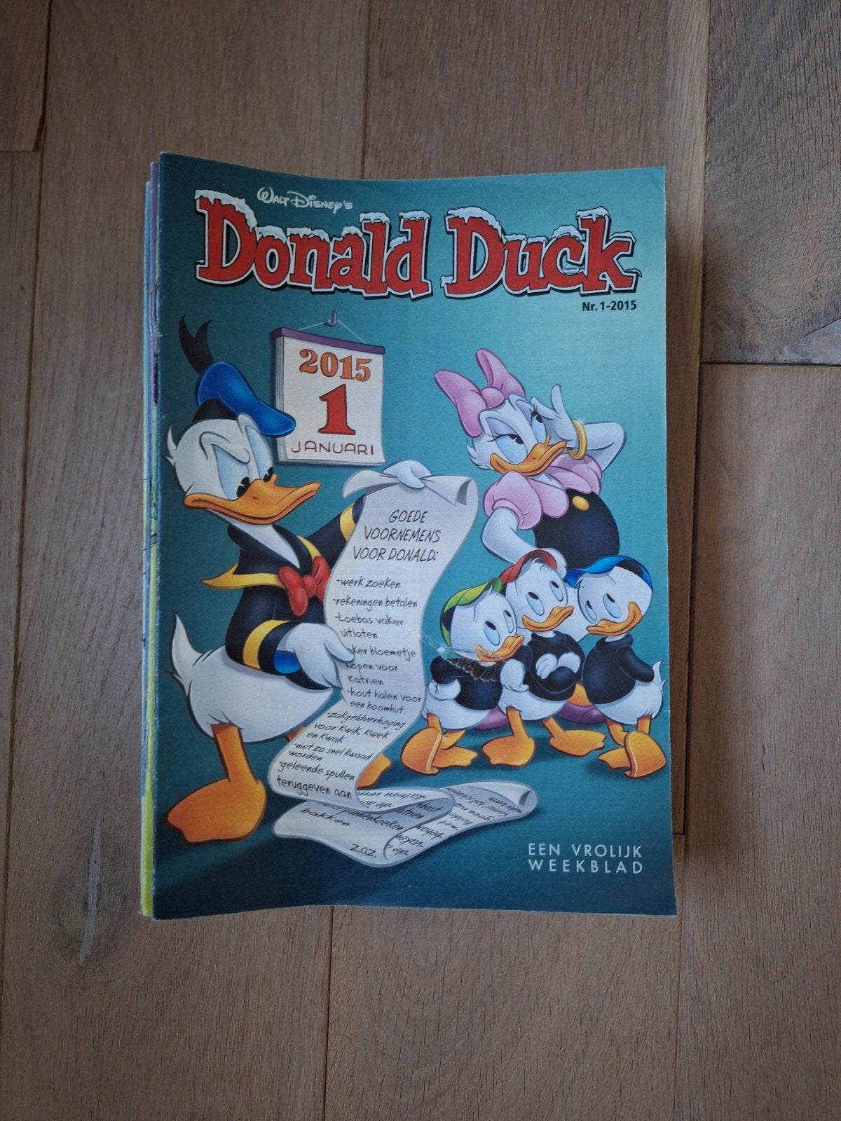 Donald Duck complete jaargang 2015, Boeken, Complete serie of reeks, Europa, Ophalen of Verzenden, Zo goed als nieuw