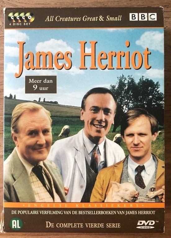 James Herriot de complete vierde serie(rs3), Cd's en Dvd's, Dvd's | Tv en Series, Alle leeftijden, Verzenden, Zo goed als nieuw