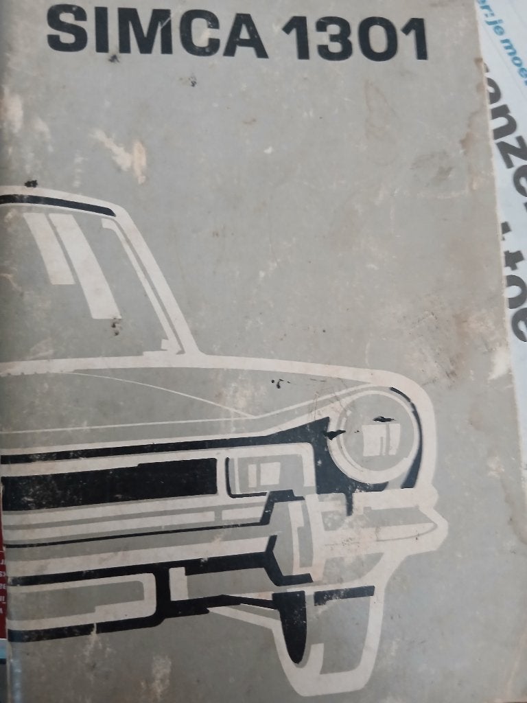 Simca handleiding, Verzenden
