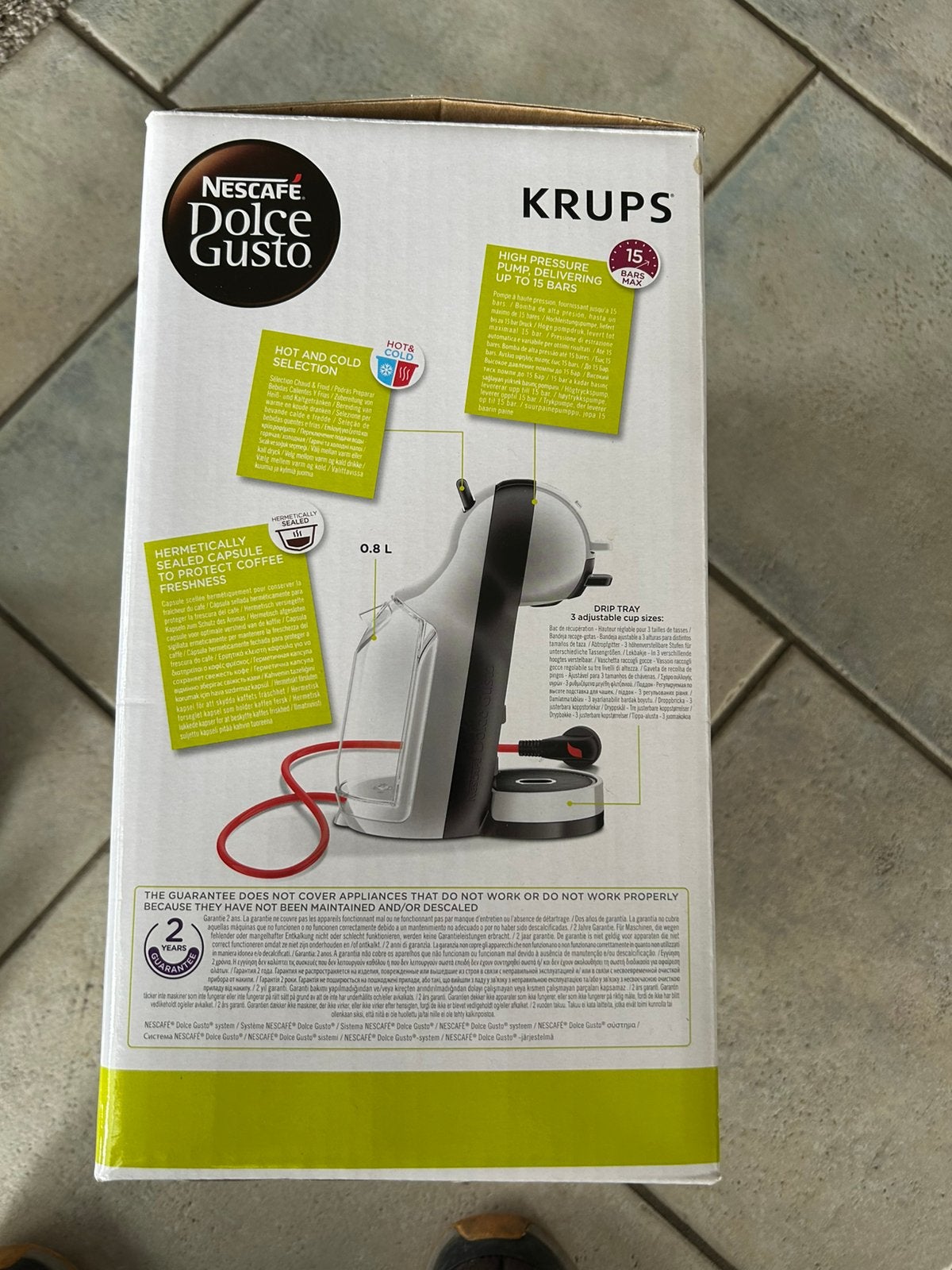 Krups Mini Me, Ophalen, Espresso apparaat, Zo goed als nieuw, 1 kopje