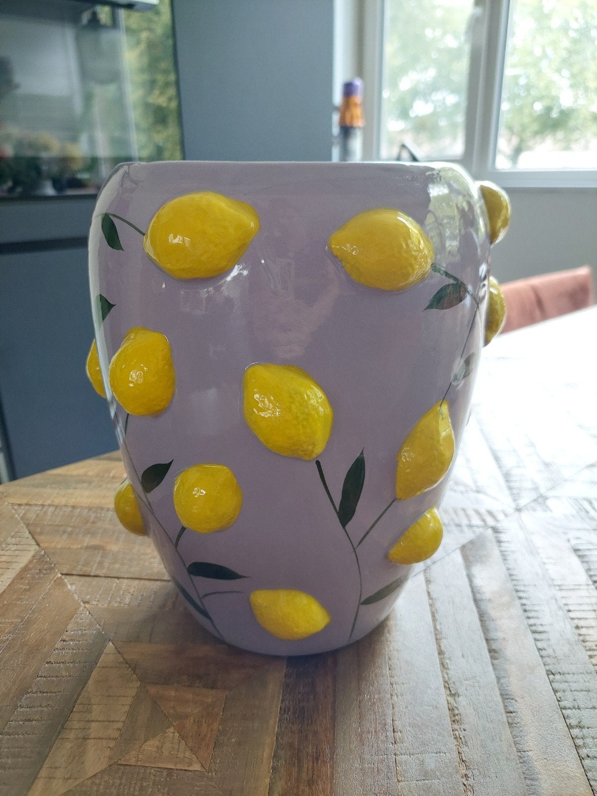 mooie grote nieuwe pot, Ophalen