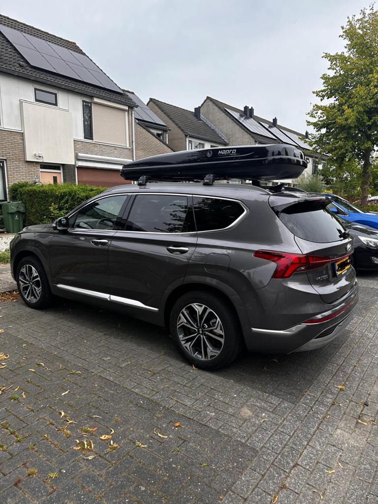 Hapro Nordic 10.8 Brilliant Black 460L | Netjes & Compleet!, Auto diversen, Dakkoffers, Ophalen, Zo goed als nieuw