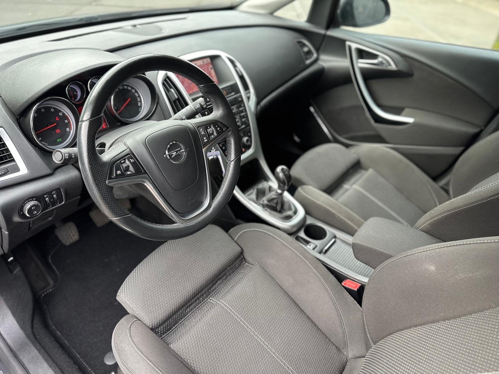 Opel Astra Sports Tourer 1.4 Turbo Sport | Navi | Climate Co, Voorwielaandrijving, Stof, Gebruikt, Zwart