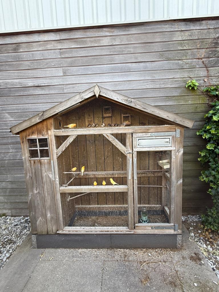 Volière en vogels, Ophalen, Kooi-accessoires