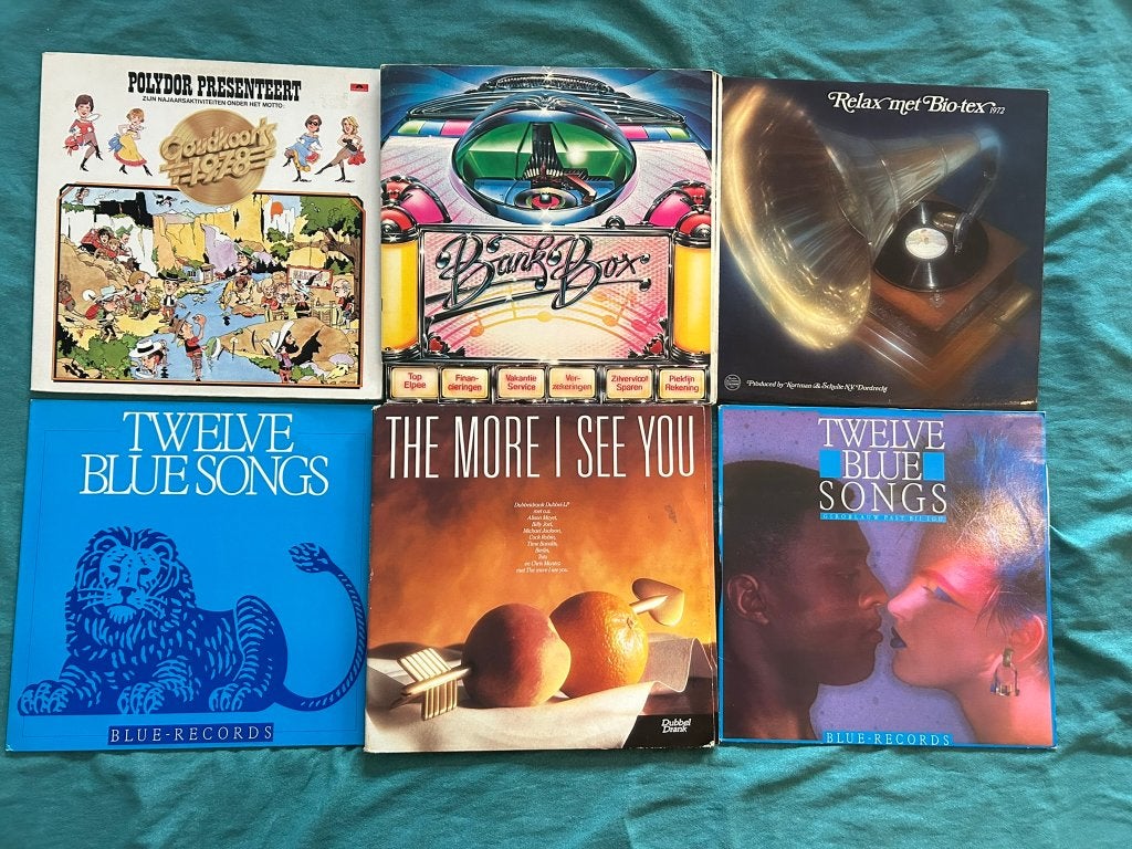 14 LP's Reclame & Bedrijven (ook per stuk te koop), LP, Gebruikt, Overige genres, Ophalen of Verzenden