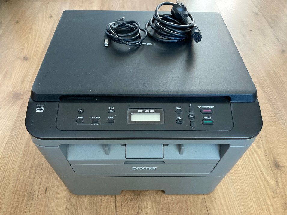Brother DCP-L2500D | Compacte All-in-one laserprinter, Computers en Software, Printers, Gebruikt, All-in-one, Laserprinter, Faxen