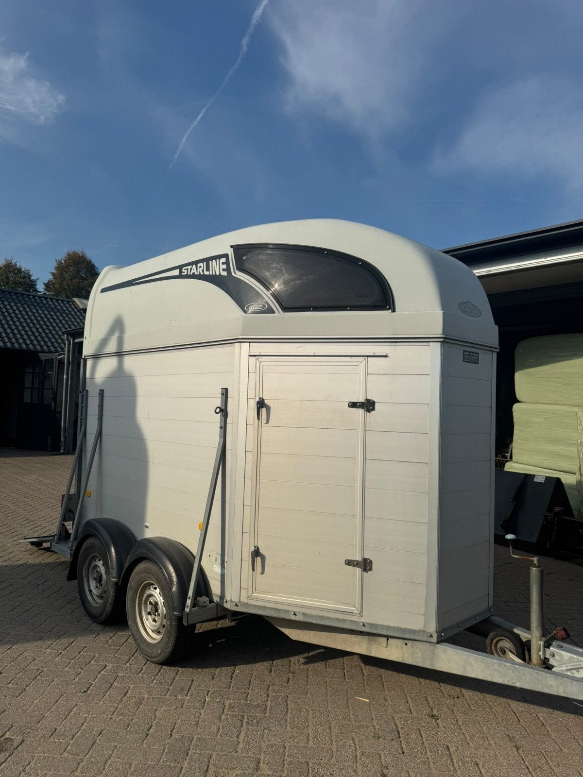 Atec Starlight Aluminium 2 paardstrailer, Dieren en Toebehoren, Ophalen, Gebruikt, Aluminium, 2-paards trailer