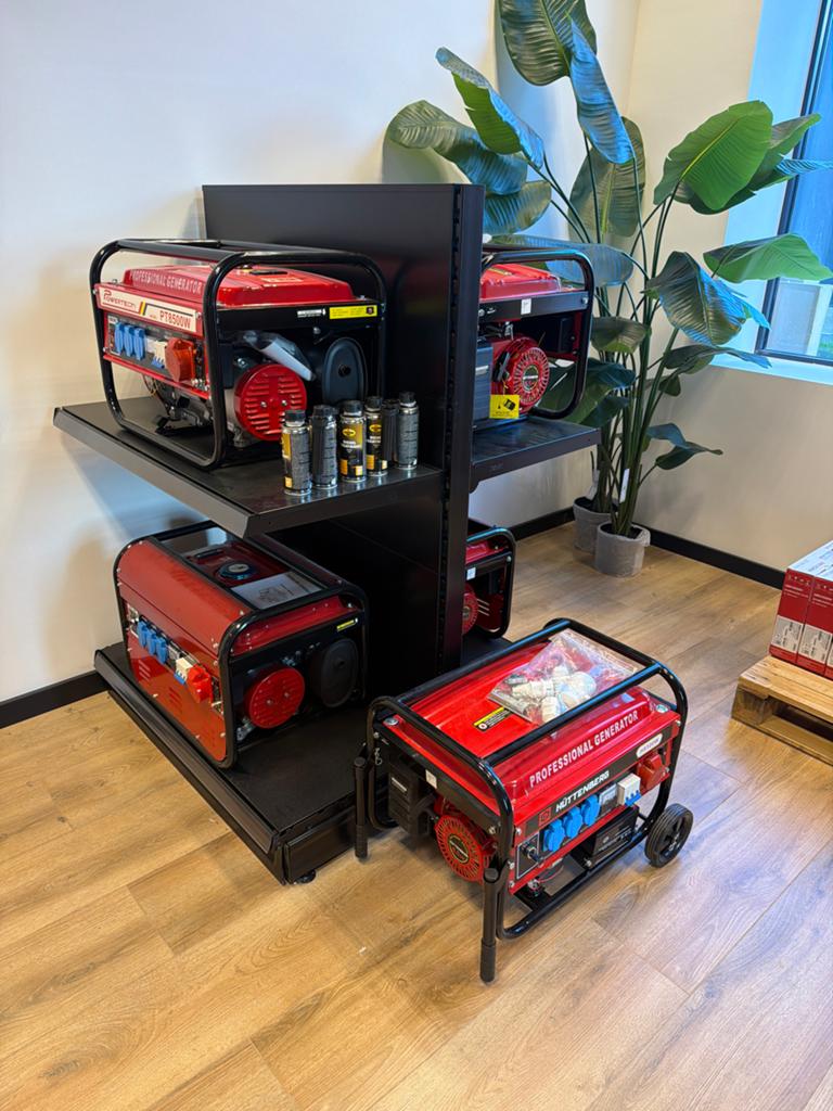 Hüttenberg Professional Generatoren - Diverse Modellen, Ophalen, Elektrisch startend, Benzine, Nieuw