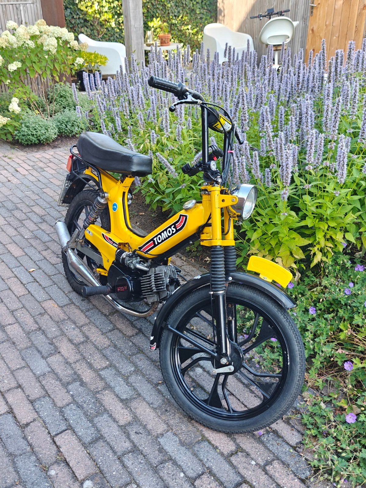 Tomos a35 geel kenteken, Fietsen en Brommers, Ophalen, Gebruikt, Maximaal 45 km/u, 2 versnellingen