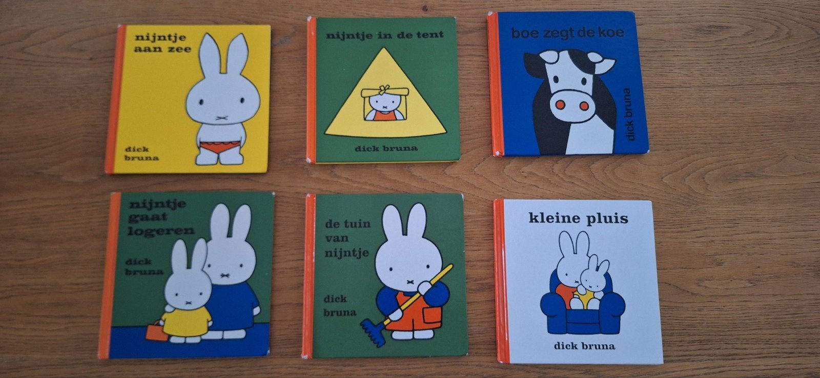 Dick Bruna Nijntje Boekjes - Set van 5 +1 gratis, Gelezen, Fictie algemeen, Jongen of Meisje, Ophalen of Verzenden