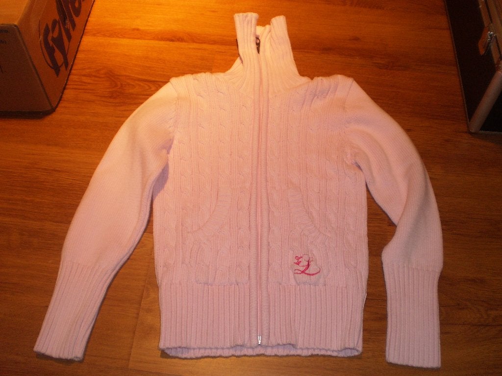 vest roze, Ophalen of Verzenden, Gebruikt, Meisje, Trui of Vest