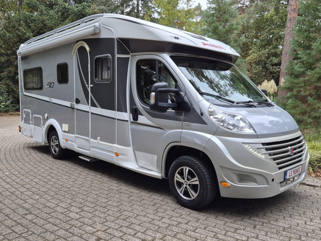 Dethleffs Eighty T 6700 Fransbed EP level TV leer, Chemisch toilet, Ringverwarming, Fiat, Koelkast