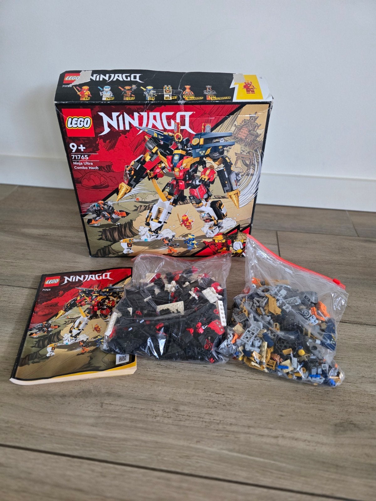LEGO Ninjago 71765 Ninja Ultra Combo Mecha - Compleet, Inclusief instructies, Lego, Ophalen of Verzenden, Zo goed als nieuw