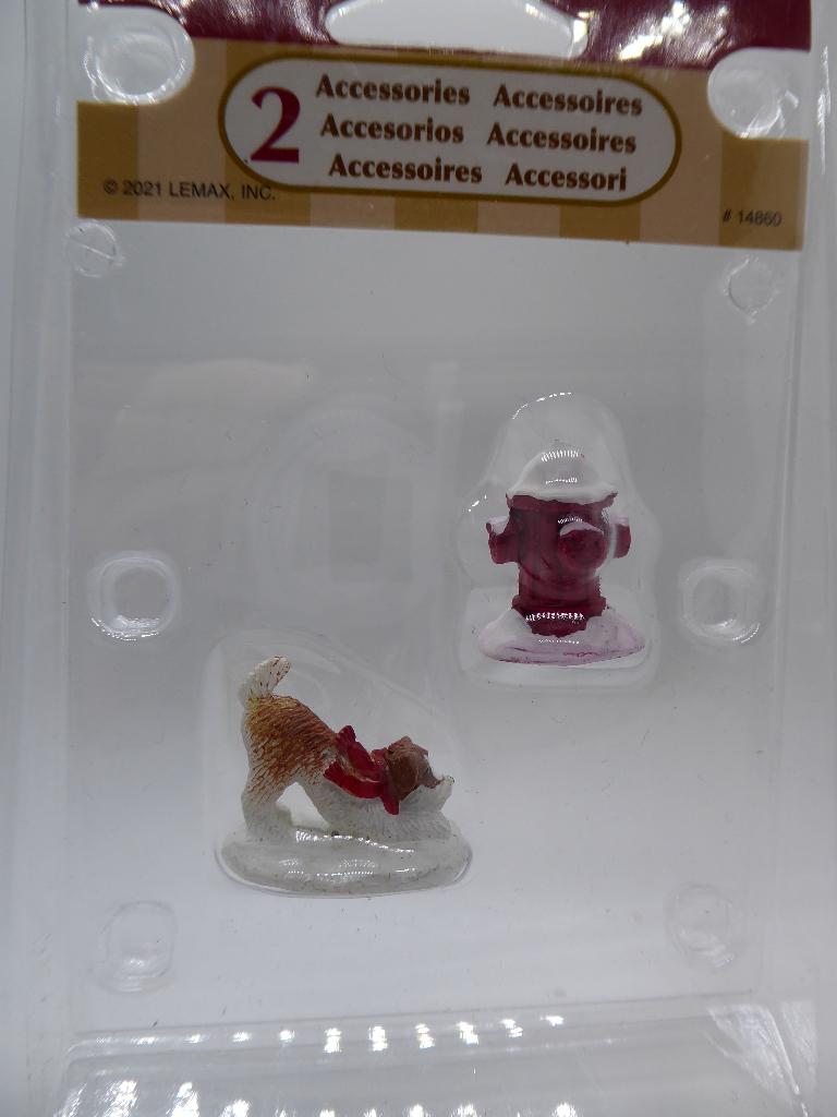 Lemax Item  - Snow hydrant -  Ik ruim op, Ophalen of Verzenden, Nieuw