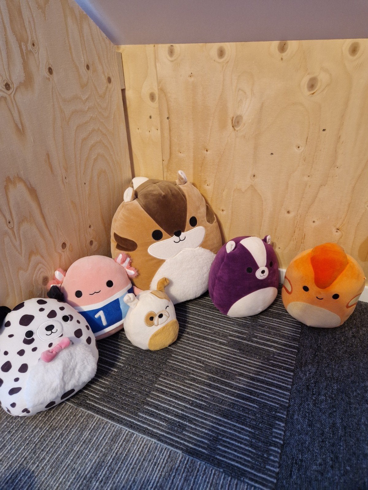 Omkeerbare Squishmallow en normale squishmallows, Ophalen, Overige karakters, Overige typen, Zo goed als nieuw