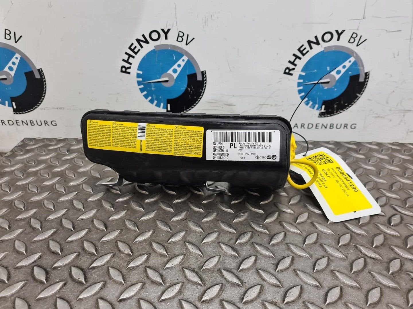 VOLKSWAGEN GOLF AIRBAG RECHTS 2012, Ophalen of Verzenden, Gebruikt, Stiba lid