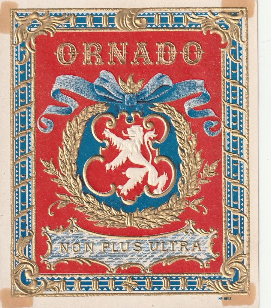 etiket   H  -  2    sigarenbandjes, Verzamelen, Rookartikelen, Aanstekers en Luciferdoosjes, Ophalen of Verzenden, Nieuw, Sigarenbandjes