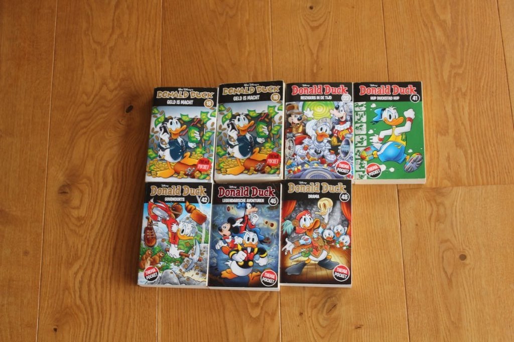 Donald Duck Thema pocket, Eén stripboek, Ophalen of Verzenden, Zo goed als nieuw, Donald Duck