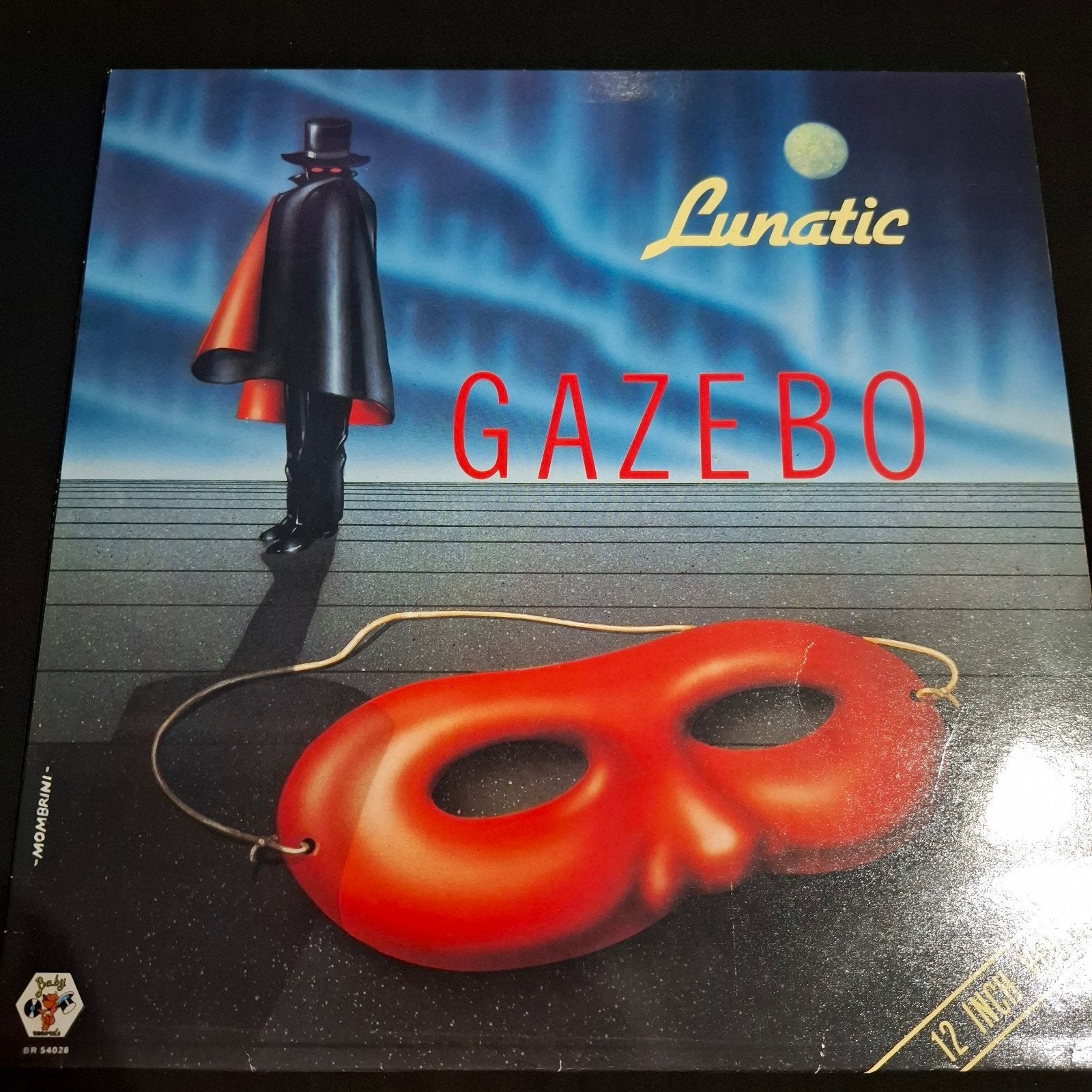 Gazobo - Lunatic (1983) 12" Maxi Single LP, Ophalen of Verzenden, Zo goed als nieuw, 12 inch