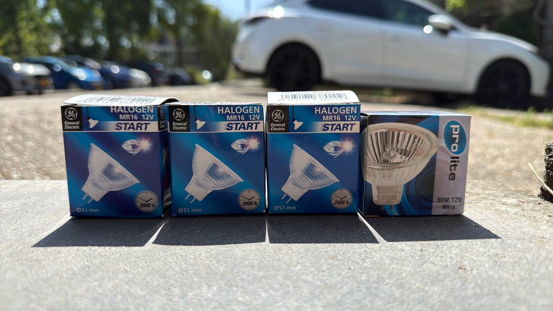 12V 50W Hallogeen lampjes, Ophalen, Zo goed als nieuw, Licht