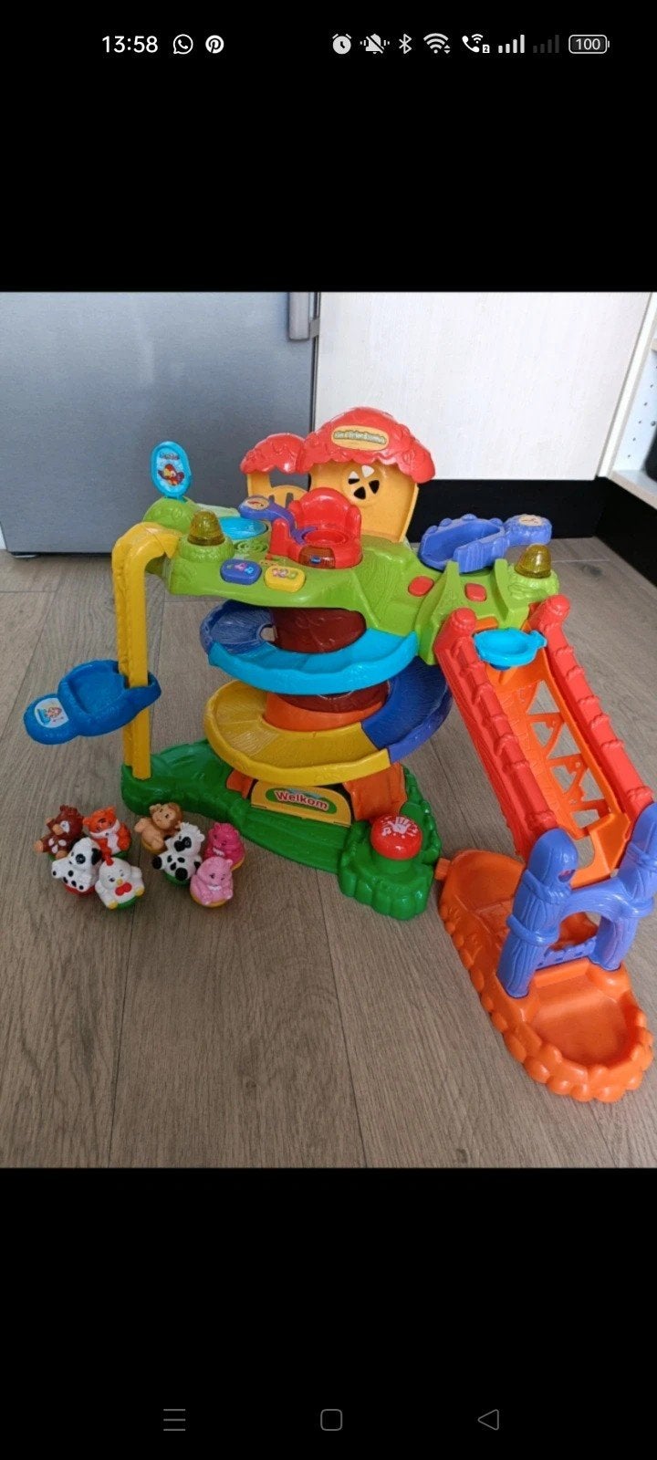 Vtech zoomizoos Speel en Verken Boomhuis, Kinderen en Baby's, Speelgoed | Overig, Ophalen of Verzenden, Zo goed als nieuw, Jongen of Meisje