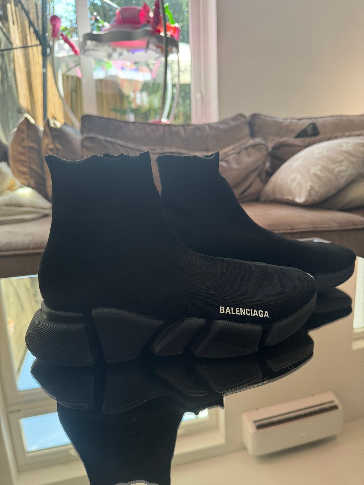 Balenciaga Speed LT Sock Sneaker - Maat 39 Zwart, Kleding | Dames, Schoenen, Ophalen of Verzenden, Gedragen, Zwart, Sneakers of Gympen