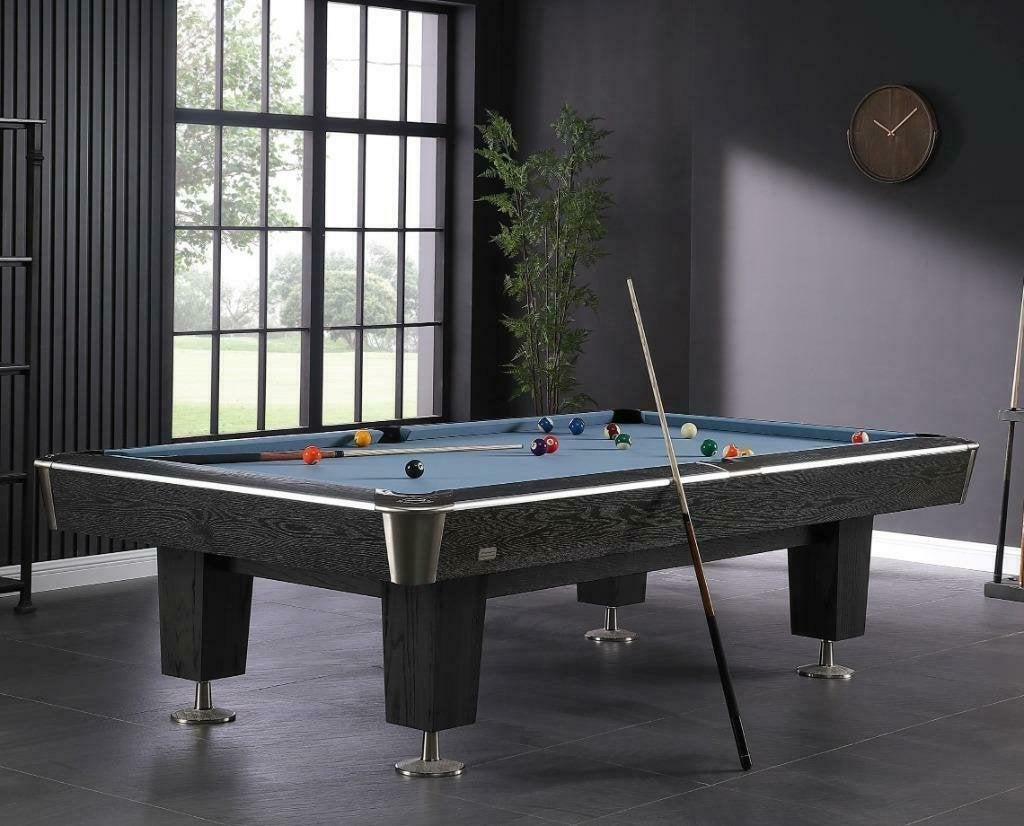 Lexor X-treme II Black Wood-Steel, Ophalen of Verzenden, Nieuw, Pooltafel