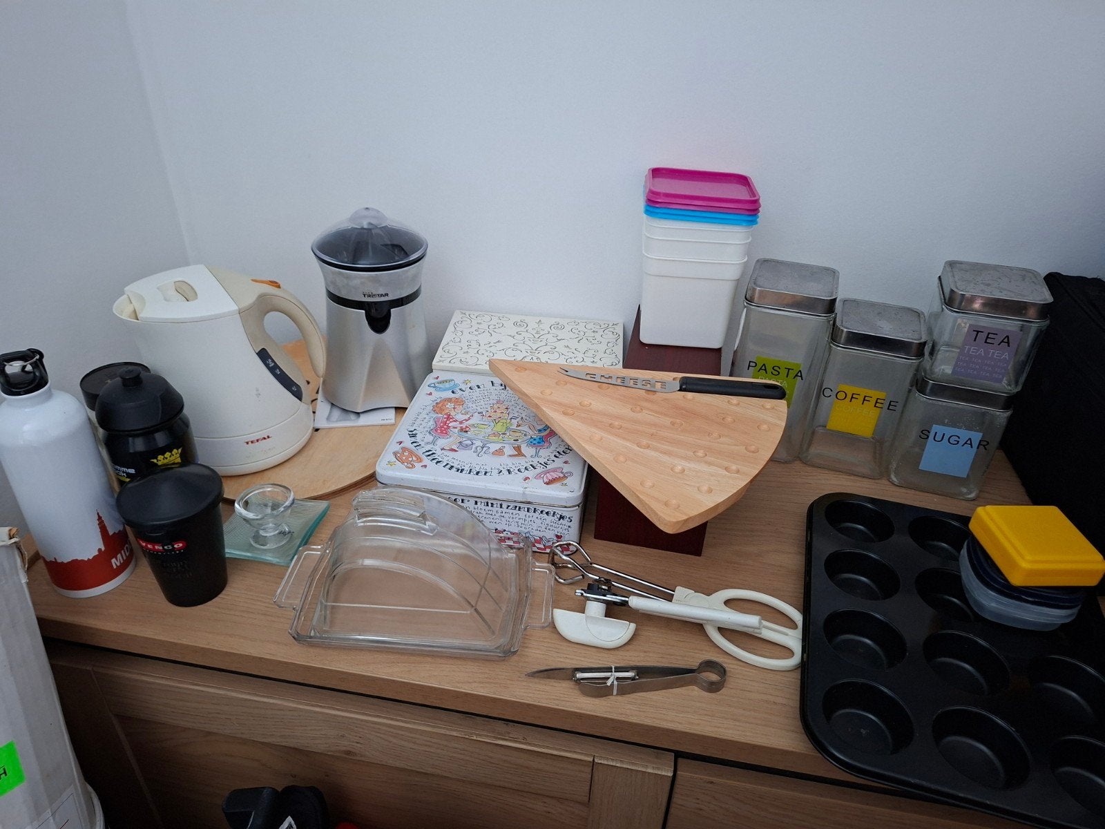 Opruiming keuken, Ophalen