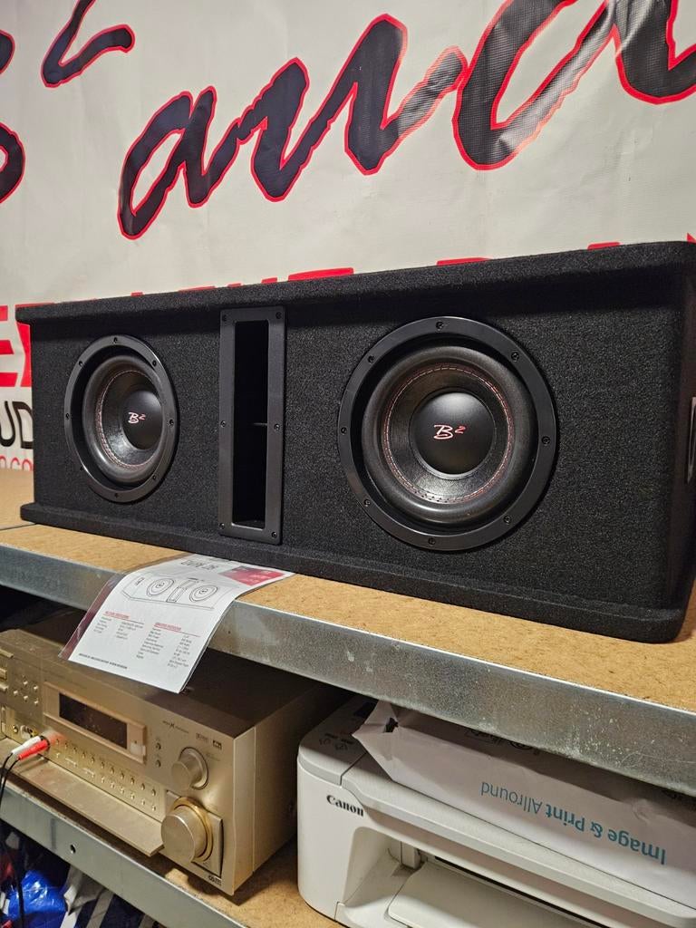 Nieuw! B2 2x 8inch subwoofer kist 1000watt!, Auto diversen, Autospeakers, Ophalen, Nieuw