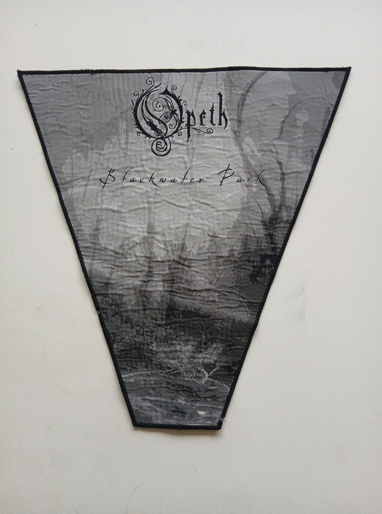 Opeth Blackwater Park  backpatch 32.5 x 8cm x 34 cm metal, Verzamelen, Muziek, Artiesten en Beroemdheden, Ophalen of Verzenden