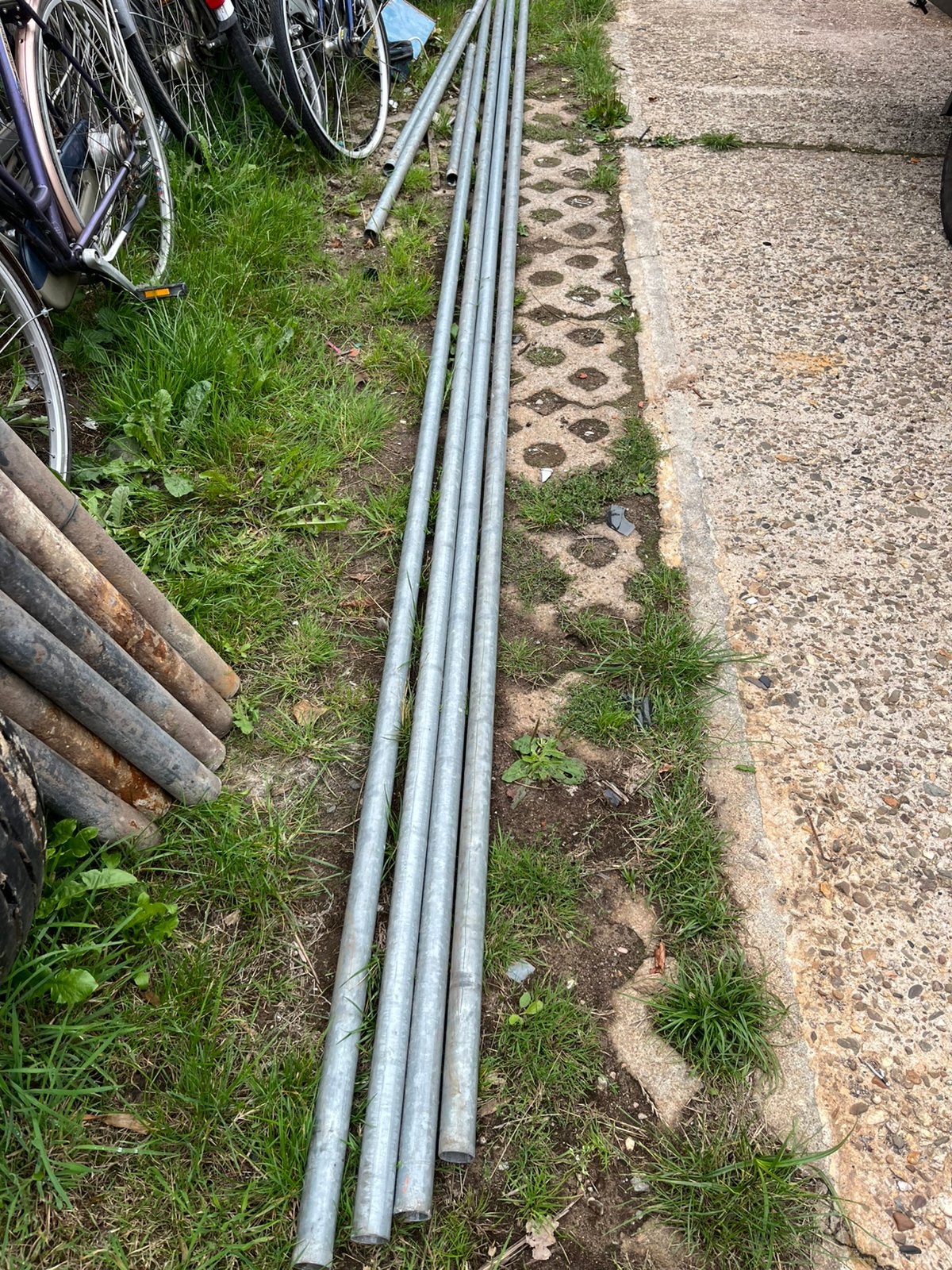 Hekwerk buizen, Ophalen, Gebruikt, Overige metalen