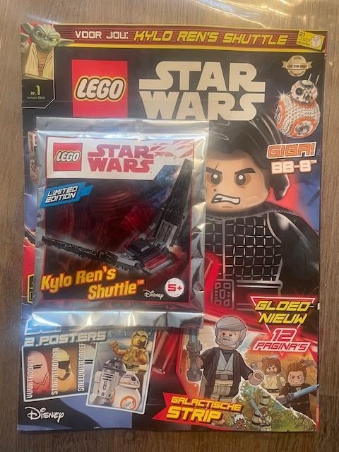 LEGO Star Wars Magazine Nr.1 uit 2016, Ophalen of Verzenden, Zo goed als nieuw, Muziek, Film of Tv