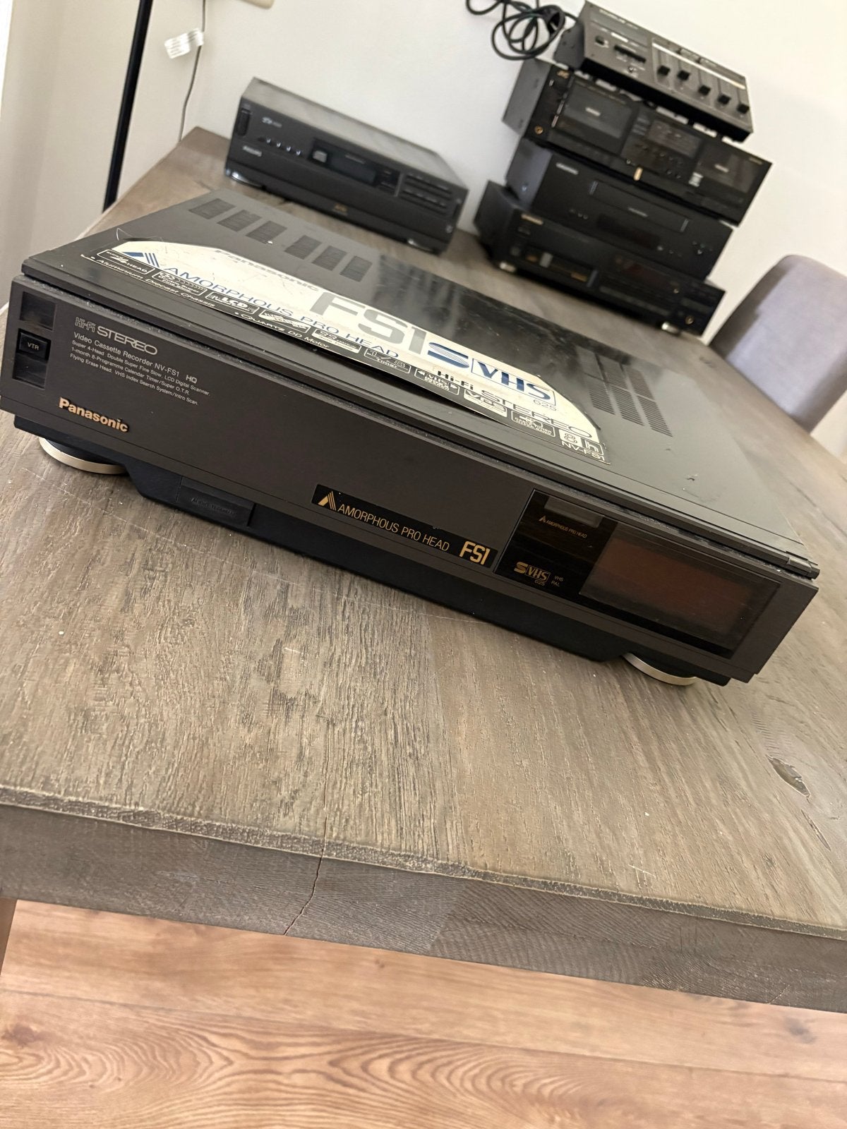 Panasonic NV-FS1 VHS Video Recorder, Ophalen, Gebruikt, VHS-speler of -recorder