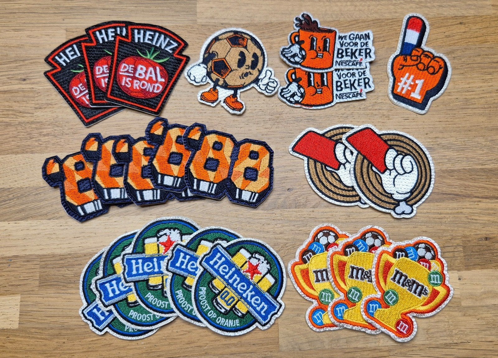 Jumbo juichjack emblemen., Verzamelen, Ophalen of Verzenden