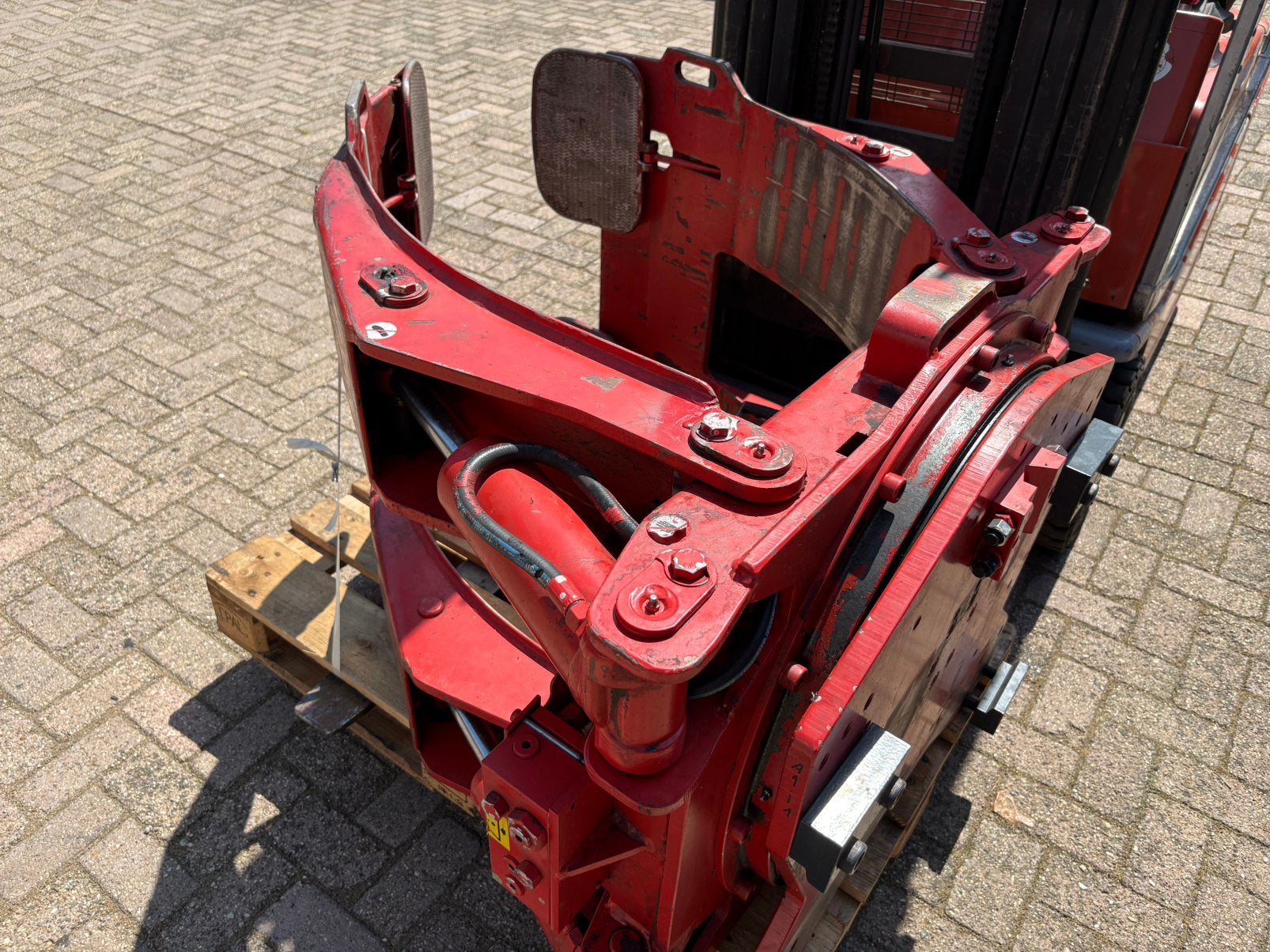 Bolzoni RA 170 roterende rollenklem, Ophalen of Verzenden, Gebruikt