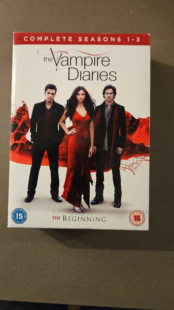 Vampire Diaries seizoen 1 t/m 3, Vanaf 12 jaar, Ophalen of Verzenden, Zo goed als nieuw, Science Fiction en Fantasy