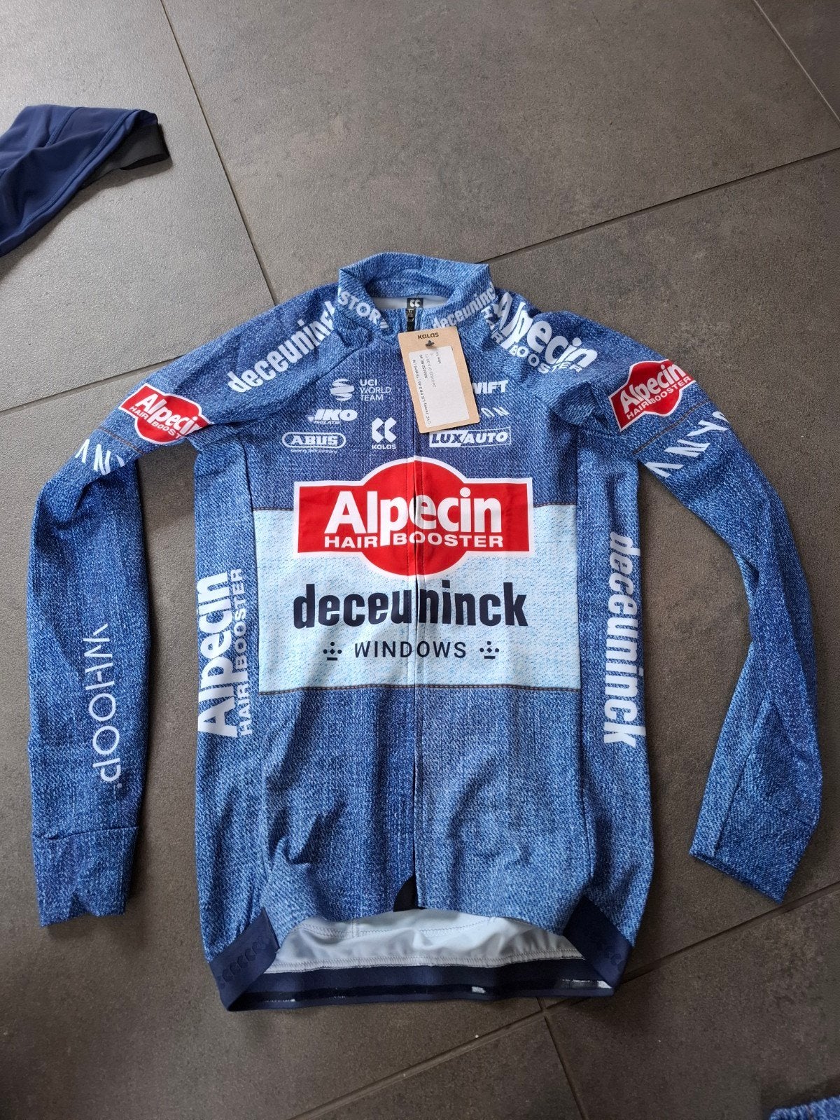 Alpecin deceuninck wielershirt lange mouwen nieuw maat xs pl, Fietsen en Brommers, XS, Heren, Nieuw, Ophalen of Verzenden