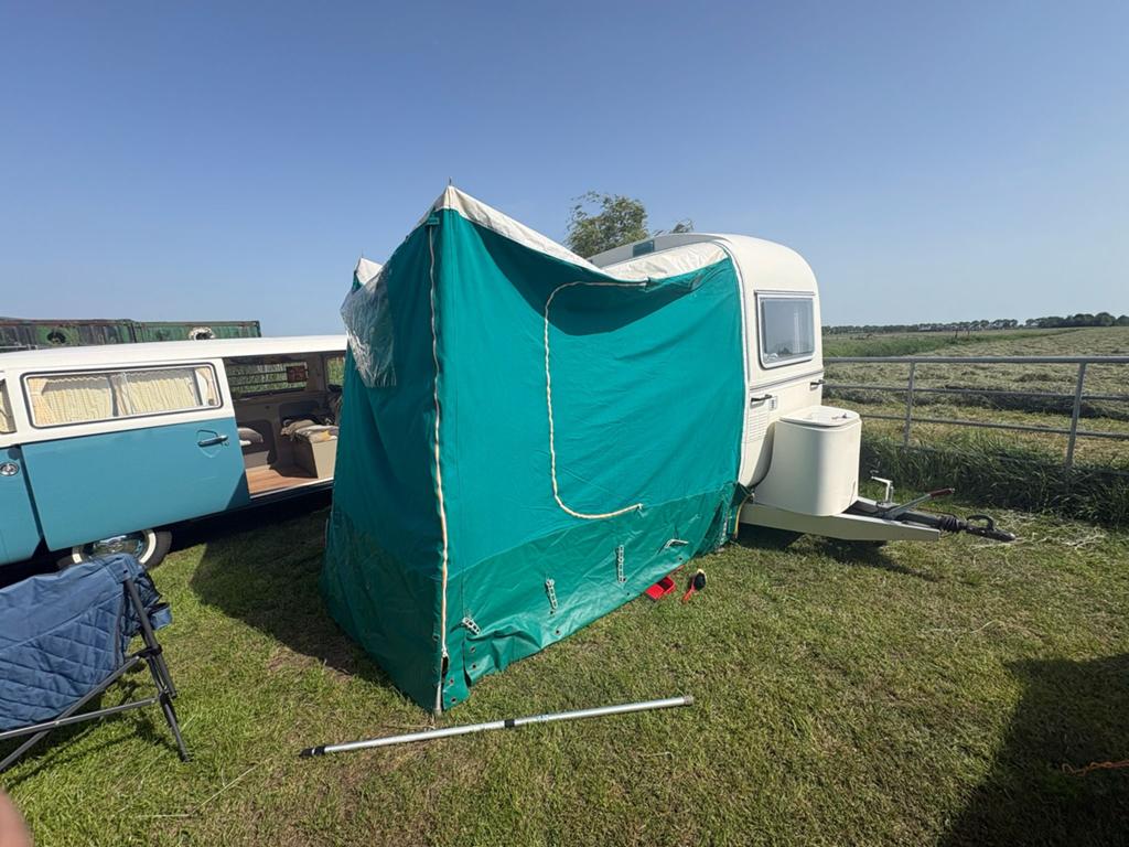 Voortent voor caravan, Caravans en Kamperen, Caravan accessoires, Gebruikt, Ophalen of Verzenden