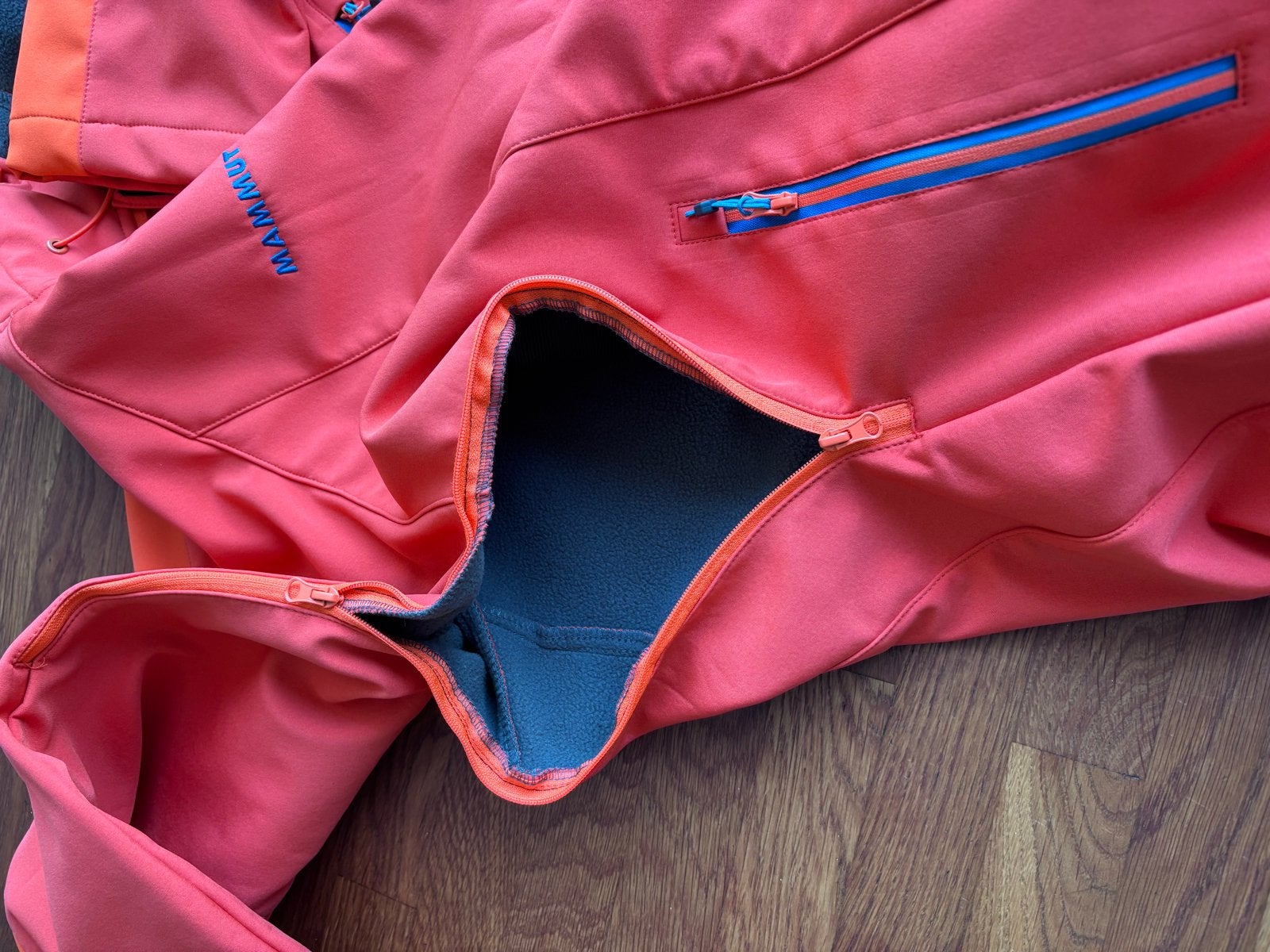 Mammut Windstopper Jas XL - Nieuw met kaartje, Ophalen of Verzenden, Nieuw, Maat 46/48 (XL) of groter, Oranje