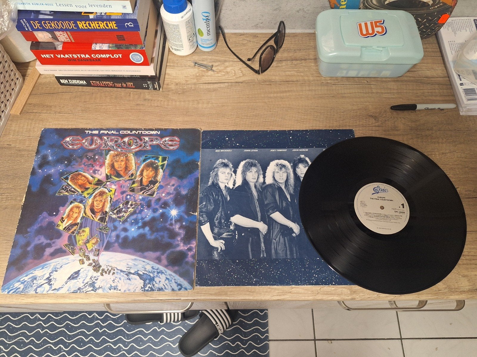 Vintage vinyl album Europe - The Final Countdown LP (1986), LP, Gebruikt, Hard Rock, Ophalen of Verzenden