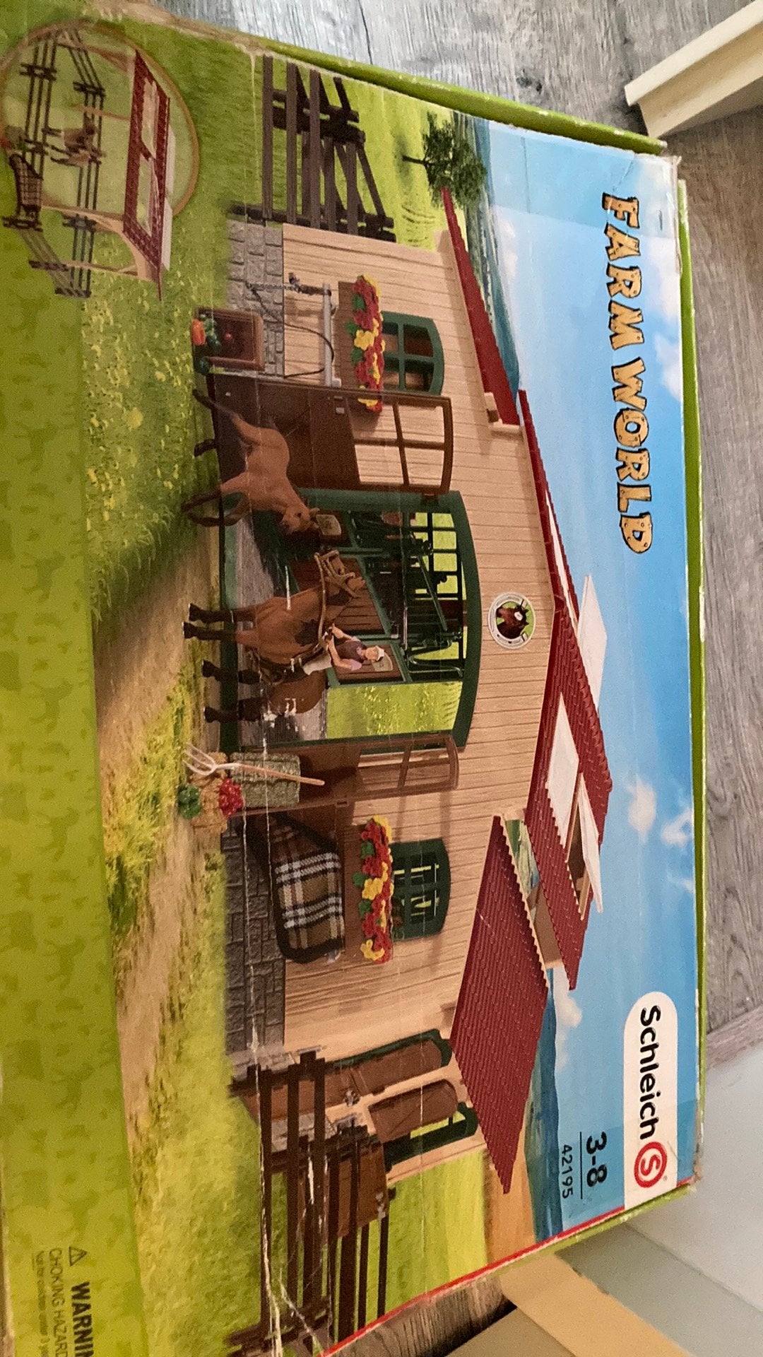 Schleich Farm world, Ophalen, Zo goed als nieuw, Poppenhuis