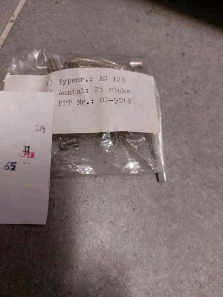 150 stuks Tungsram AC128 AC 128 nos partij New old stock, Ophalen of Verzenden, Nieuw